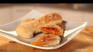 'Hot Pockets Recipe | Ham and Cheese Calzone | Get the Dish'