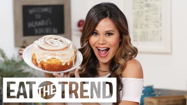 'Supersize Cinnamon Roll | Eat the Trend'