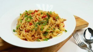 'Chicken Chinese Noodles | Restaurant style chicken noodles by Food Tech'