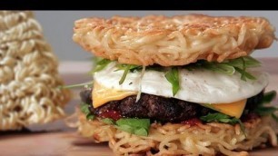 'Make a Ramen Burger at Home! | Food Trends | Food How To'