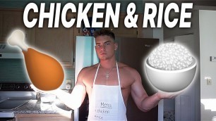 'HOW TO MEAL PREP CHICKEN & RICE'