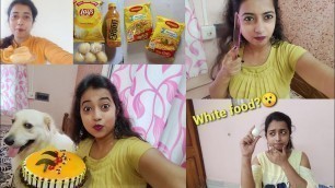 'I Ate Only YELLOW FOOD For 24 Hours Challenge | Yellow Food Challenge In Bengali | Food Challenge