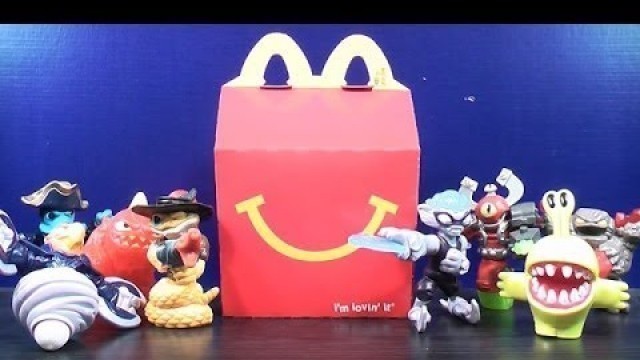 '2014 FULL SET OF 8 SKYLANDERS SWAPFORCE MCDONALDS HAPPY MEAL TOY REVIEW'