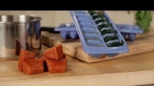 'A Genius Way to Use an Ice Cube Tray | Kitchen Solutions | Food How To'