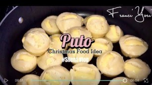 'Sharing the Simple and Easy Christmas food Idea - PUTO the Filipino Kakanin'