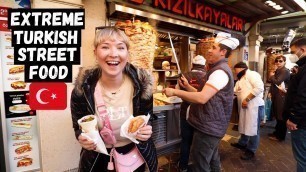 'Incredibly DELICIOUS Turkish STREET FOOD In ISTANBUL, Turkey (must eat)'