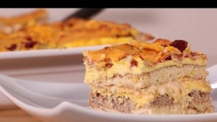 'How to Make Pancake Lasagna With Bacon! | Eat the Trend'