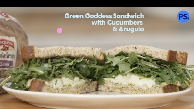 'Green Goddess Sandwich | Quick & Easy 5-Minute Meal | POPSUGAR Food'