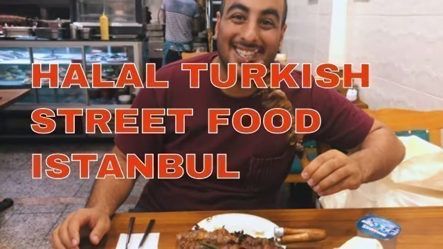 'ISTANBUL HALAL STREET FOOD VLOG TURKEY | BEST TURKISH HALAL STREET FOOD + KEBAB, KUNAFA & PIDE PIZZA'