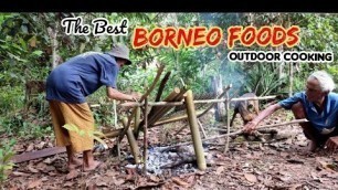 'The Best Borneo Foods  I  Outdoor Cooking  I  Bizzare Food  I  Jungle Cooking  I  Bamboo Cooking'