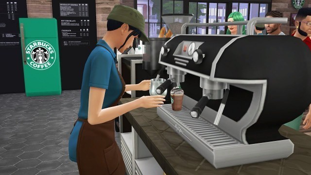 'Sims 4 Custom Starbucks Food Mod (FREE)'