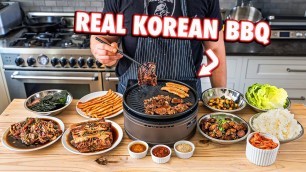 'Making Authentic Korean BBQ At Home'