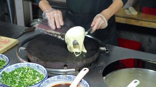 '대륙의 1000원 크레페 / 1$ crepe - chinese street food'