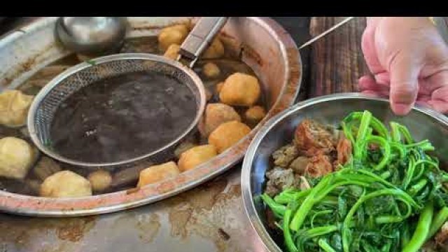 'Beef offal soup in Foshan Guangdo China #Chinese Street Food'