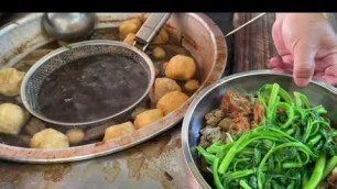 'Beef offal soup in Foshan Guangdo China #Chinese Street Food'