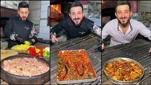 'Amazing Turkish Food compilation | street food in Istanbul |Travel food compilation | cehf Şaban göl'