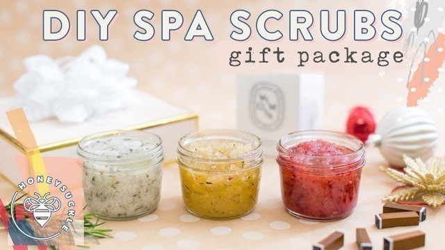 '3 DIY SPA SCRUBS | HONEYSUCKLE'