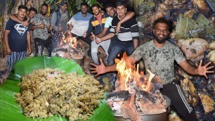 'Plain Chicken Biriyani | Special Easy Chicken Dum Biriyani | Village Cooking | Akshay Food Factory'