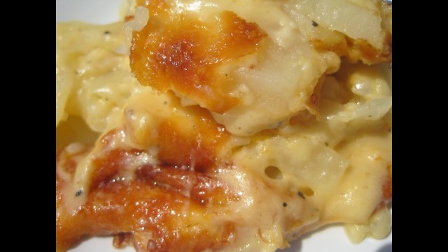 'CREAMY SCALLOPED POTATOES - How to make SCALLOPED or AU GRATIN POTATOES Recipe'