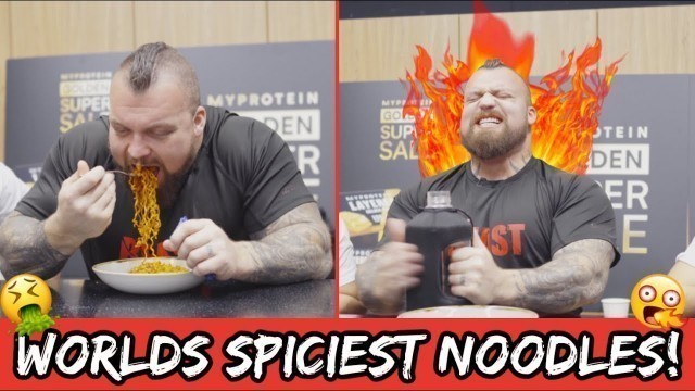 'I tried the worlds SPICIEST noodles! | Korean Food challenge'