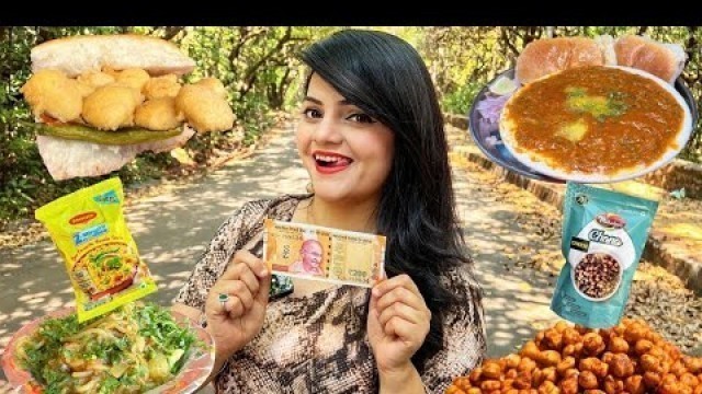 'Living on Rs 200 for 24 HOURS Challenge | Mahabaleshwar Food Challenge'