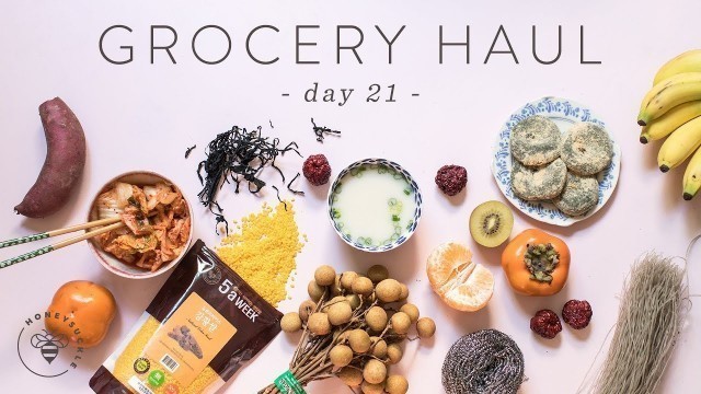 'Healthy Asian Market GROCERY HAUL from H Mart! 