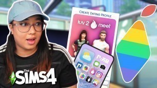 'This mod UPGRADES the phones & electronics in The Sims 4 (Plumfruit)'