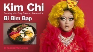 'Cooking w/ Drag Queens - Kim Chi - Bi Bim Bap (Korean style mixed rice)'