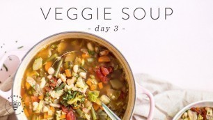 'Quick & Healthy VEGETABLE SOUP 