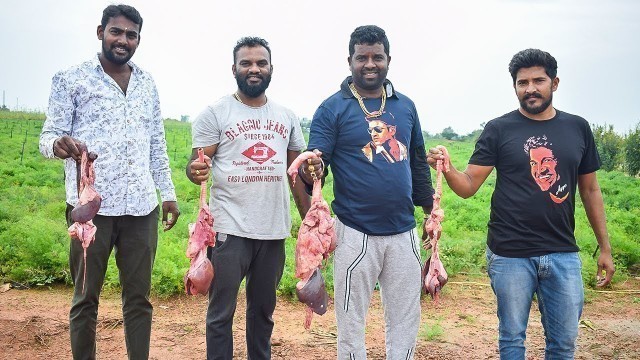 'Goat Parts Fry | Goat Heart | Goat Lungs | Goat Liver | Akshay Food Factory | Village Cooking'