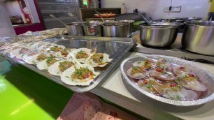 'Chinese street food in China yinchuan city'