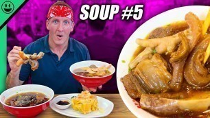 'Eating PEN15 Soup in Manila!! EXOTIC China Town Street Food Tour!!'