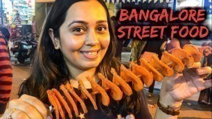 'VV PURAM FOOD STREET in Bangalore | Indian Street Food'