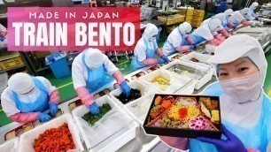 'How a Train Bento Box is Made in Japan'
