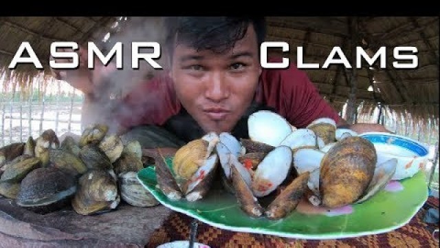 'ASMR Clams *Spicy Sauce (EXOTIC DELICACY FOOD | Bizzare Food | ASMR EATING SOUNDS) | Rath Sophun'