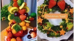 'Christmas Food Idea #Christmasfruits#Christmasfood#shorts'