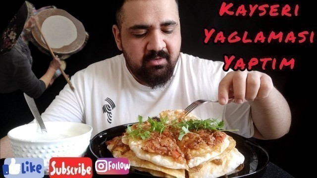 'YAĞLAMA DENEDİM MUKBANG  | TURKISH FOOD | TÜRKÇE ASMR | ASMR YEMEK / TÜRKÇE MUKBANG'