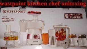 'Westpoint kitchen chef ||food factory ||unboxing URDU/HINDI'