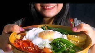 'Korean bimimbap || korean food || pakistani mukbang'