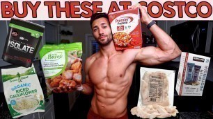 '2021 Low Calorie High Protein Costco Grocery Haul + 10min ANABOLIC Recipes'