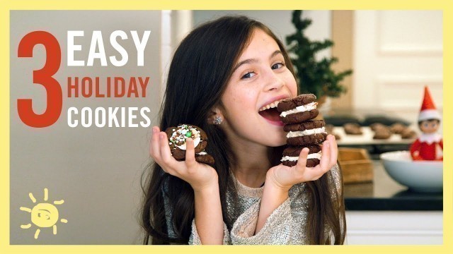 '3 Christmas Cookies KIDS Can MAKE!'