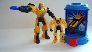 '2007 TRANSFORMERS BUMBLEBEE BURGER KING KIDS MEAL TOY REVIEW'