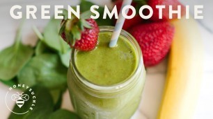 'Green Smoothie with Coconut Water Recipe - Honeysuckle'