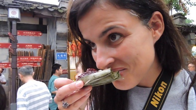 'China - Street food. Comida de rua, Changdu'