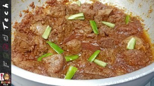 'Kaleji Fry Cooking Restaurant Style l Mutton Liver Recipe By Food Tech'