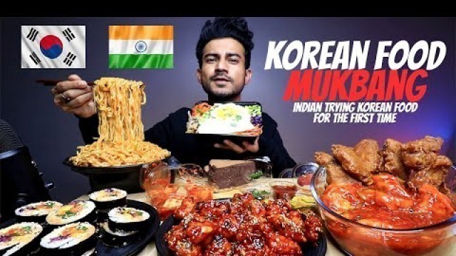 'Korean Food Mukbang Yang Nyeom tong Dak, Chicken Bibimbap, Cheese Kimbab, Fried Chicken Devil Momoes'