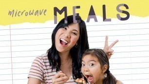 '3 MICROWAVE MEALS for Kids! Back to School with Kindle | HONEYSUCKLE'