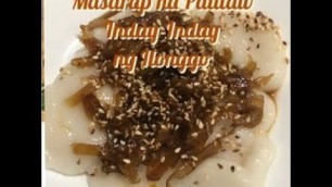 'Paano magluto ng Palitaw/ Inday-Inday/ Pinoy Dessert/ Ging Payas'