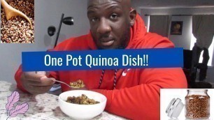 'ONE-POT QUINOA AND GROUND TURKEY MEAL || Quick Meals For Families'