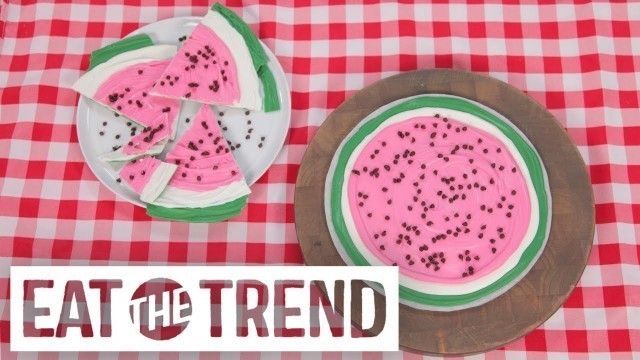 'Watermelon Chocolate Bark | Eat the Trend'